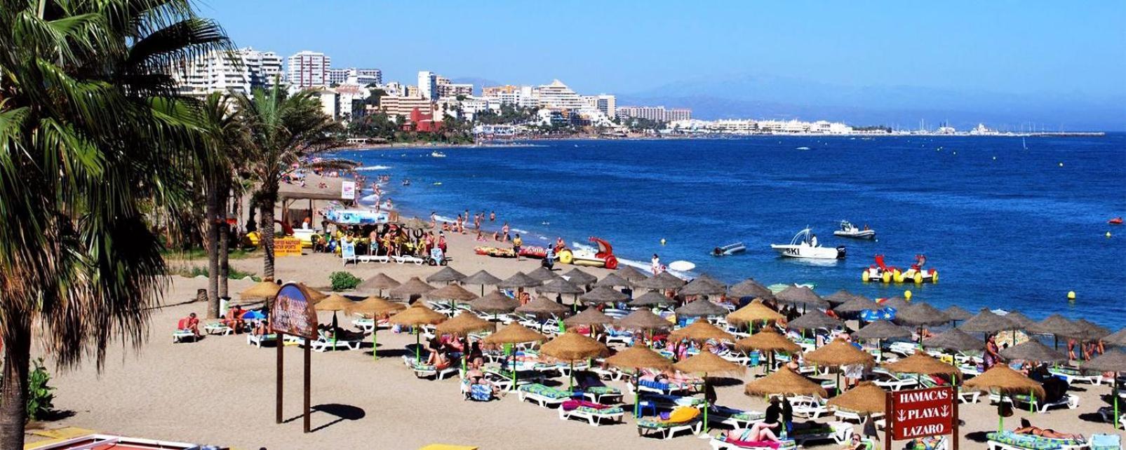 Panoramic View Benal Beach Benalmadena Luaran gambar